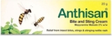 Anthisan Bite & Sting Cream Relief from insect bites, stings & stinging nettle rash, 20 g