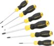 Stanley Cushion Grip™ Screwdriver Set, 6 Piece