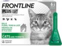 FRONTLINE Plus Flea & Tick Treatment for Cats and Ferrets – 6 Pipettes