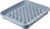 Addis 518356 Eco Made from 100% Recycled Plastic Draining Dish Plate Rack with pegs, Light Grey
