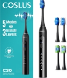 COSLUS C30 Sonic Electric Toothbrush for Adults