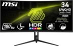 MSI MAG 342CQR E2 34 Inch UWQHD Curved Gaming Monitor
