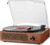 Vinyl Record Player Turntable with Built-in Bluetooth Receiver(Orange)
