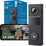 Tapo D205 2K 3MP Battery Doorbell Wireless
