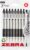 Zebra Pen Z Grip Black Ballpoint Pens with Pocket Clip 8pk