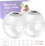 Haokoo Wearable Electric Breast Pump 140-Min Run Time, 4 Flange Sizes
