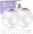 Haokoo Wearable Electric Breast Pump 140-Min Run Time, 4 Flange Sizes