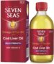 Seven Seas Omega-3 Fish Oil Plus Cod Liver Oil MAX Strength 450ml Liquid