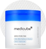 medicube Zero Pore Pads 2.0, Dual-Textured Facial Toner Pads for Exfoliation