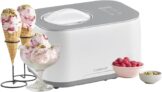 Cuisinart FreezeEase Ice Cream and Gelato Maker White