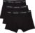 Calvin Klein Men’s 3 Pack Trunks with Logo Waistband Black M