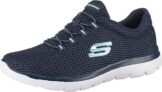 Skechers Women’s Summits Trainers Navy Mesh White Trim 5 UK