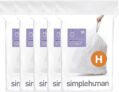 simplehuman Code H 100 Liners 30-35L, White