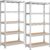 ONGMICS 5-Tier Heavy-Duty Shelving Units, Set of 2 Steel Shelving Units for Storage