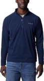 Columbia Men Klamath Range II Half-Zip Fleece Collegiate Navy Solid