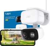 Tapo C216 2K 3MP Outdoor Camera 360°Pan/Tilt, IP65 Color Night Vision