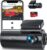 GKU 4K Dash Cam Front and Rear, 5GHz WiFi Dashcam with 64GB SD Card