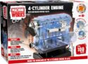 Machine Works – Build Your Own 4-Cylinder Petrol Car Engine Replica Model Building Kit