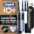 Oral-B iO9 Electric Toothbrushes for Adults, 2 Handles, Black Onyx & Sapphire Blue