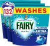 Fairy Non Bio Platinum Washing Pods Extra Stain Removal (44ctx3) 132ct