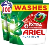 Ariel Platinum PODS®, Washing Liquid Laundry Detergent Capsules 100 Washes