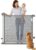 Kidoola Retractable Baby Gate 86cm Tall Extends to 140cm Wide