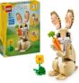 LEGO Creator 3in1 Cute Bunny Toy – Animal Figure Transforms into a Llama or Seal Toy