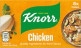 Knorr Chicken Stock Cubes, 10 g (Pack of 8)