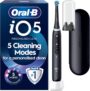 Oral-B iO5 Electric Toothbrush for Adults, Black