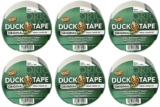 Duck Tape Original White, 50 mm x 50 m, Pack of 6