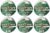 Duck Tape Original White, 50 mm x 50 m, Pack of 6